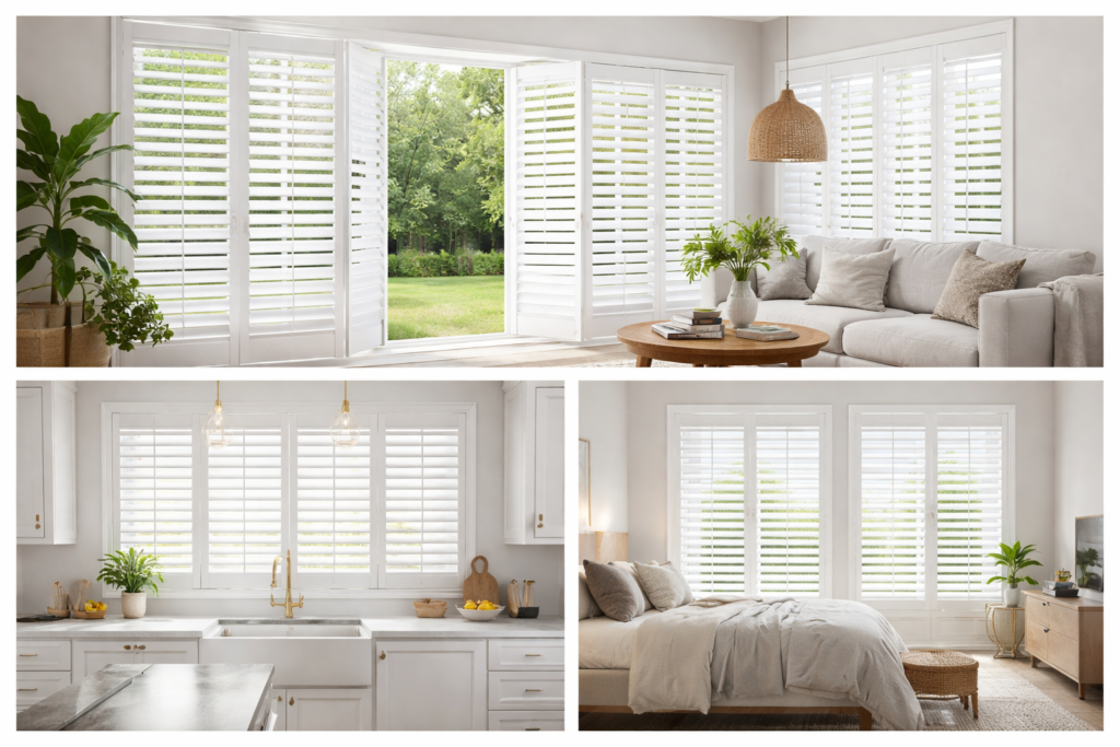 Modern Plantation Shutters