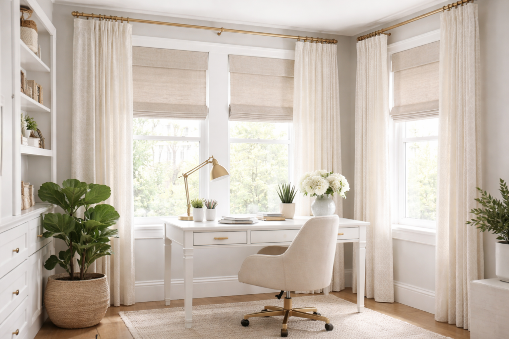 Window Treatments for in-house Office