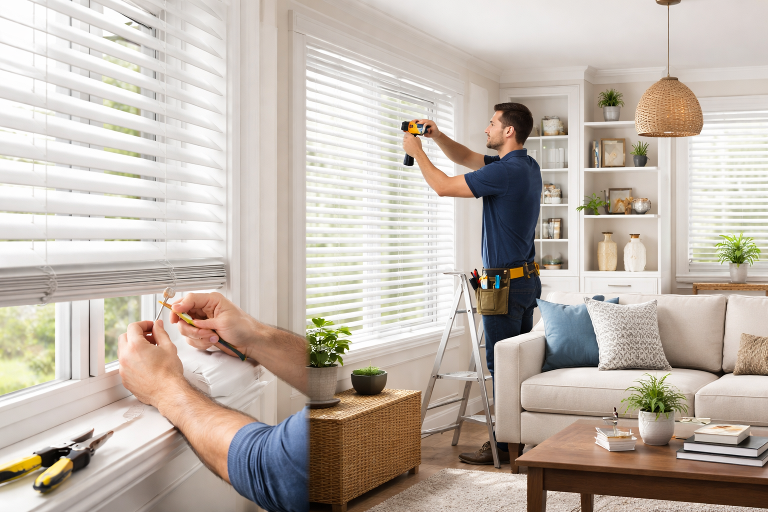 blind installation and repair