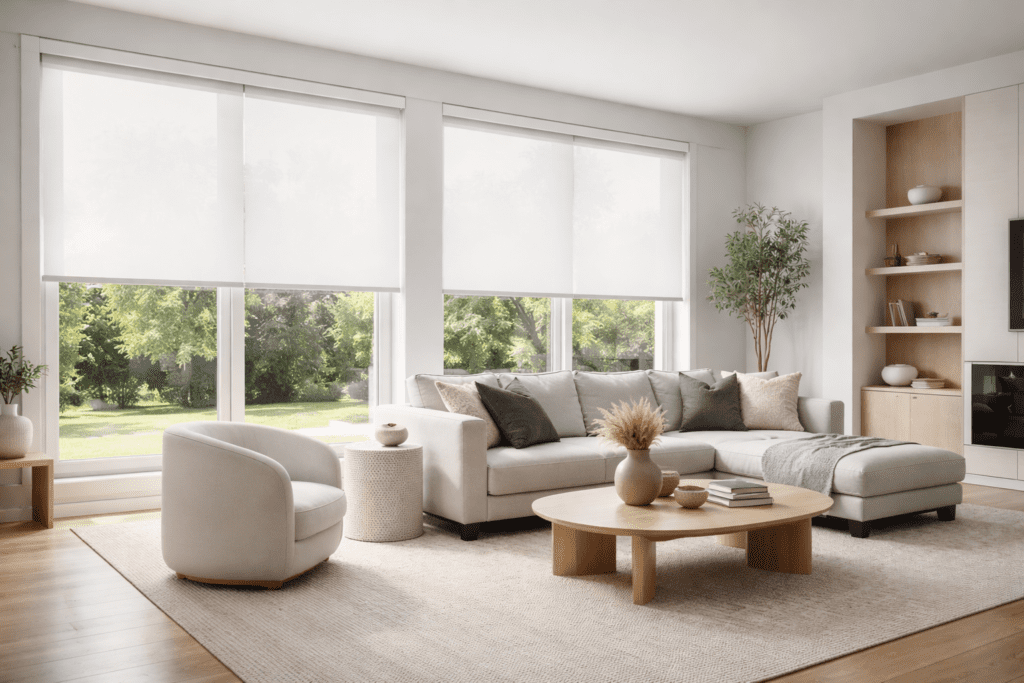 window treatments for modern home