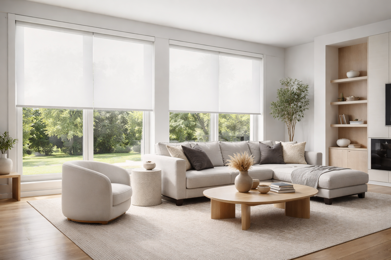 window treatments for modern home