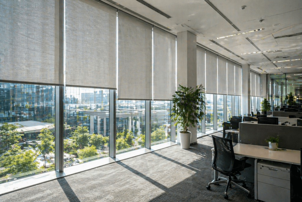 Energy-Efficient Window Blinds for Commercial Buildings