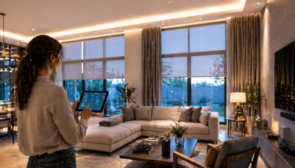 Modern Smart Window Treatments and Home Automation Trends