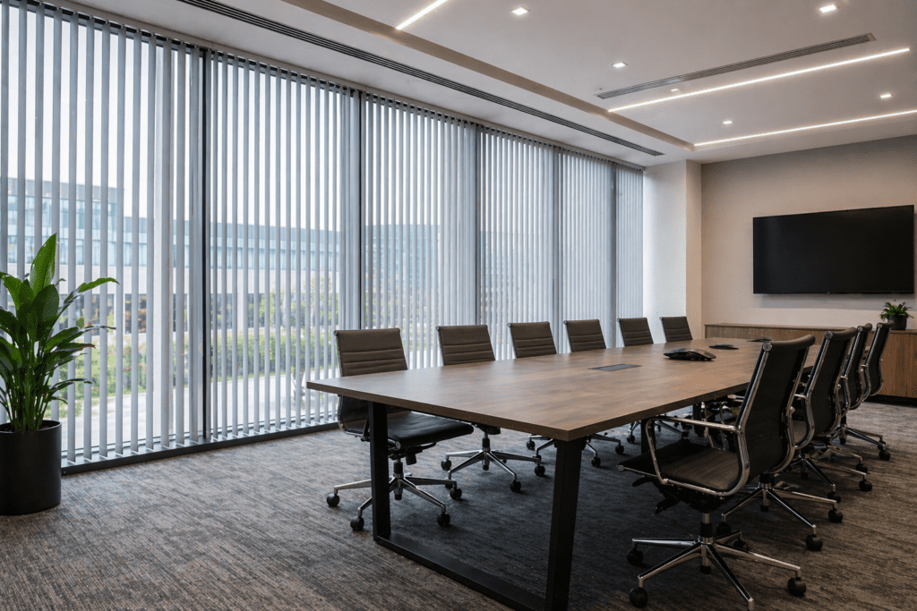 window blinds for commercial use