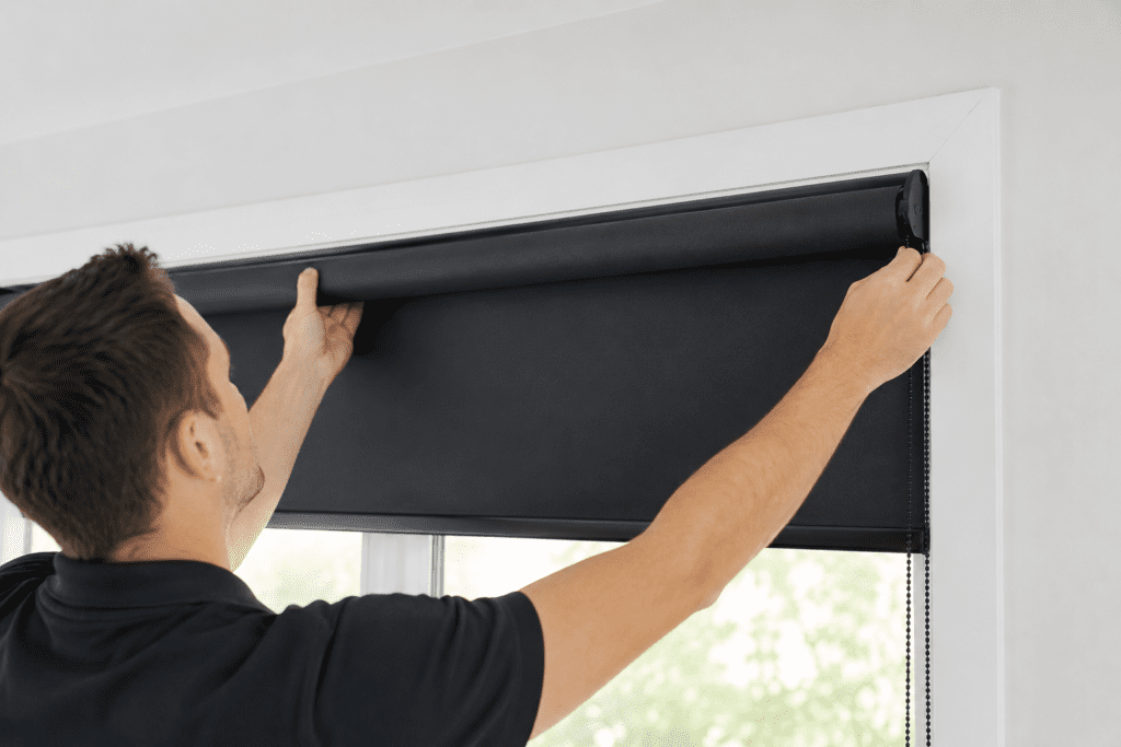 Blackout Shades Installation Process