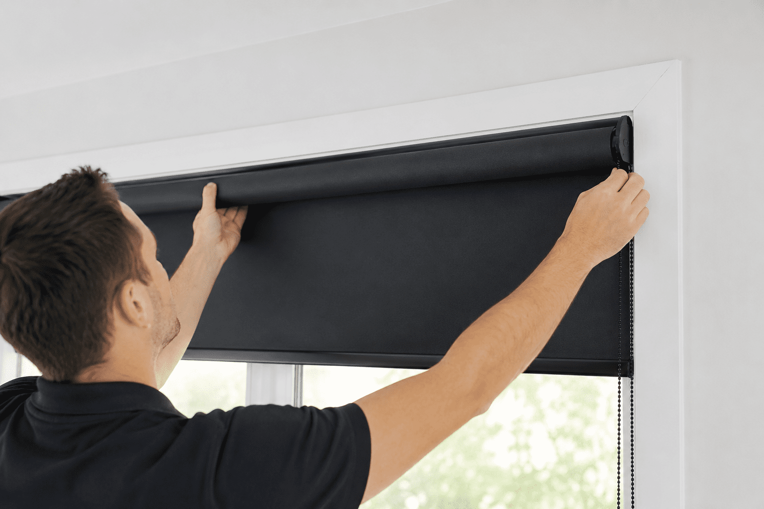 Blackout Shades Installation Process