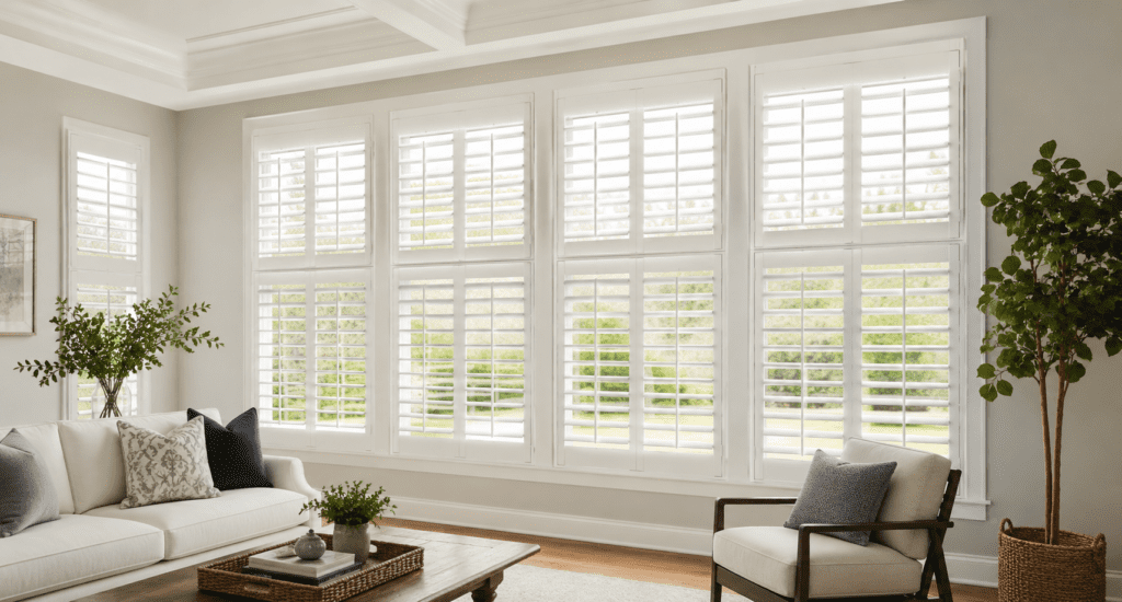 Custom Plantation Shutters for windows