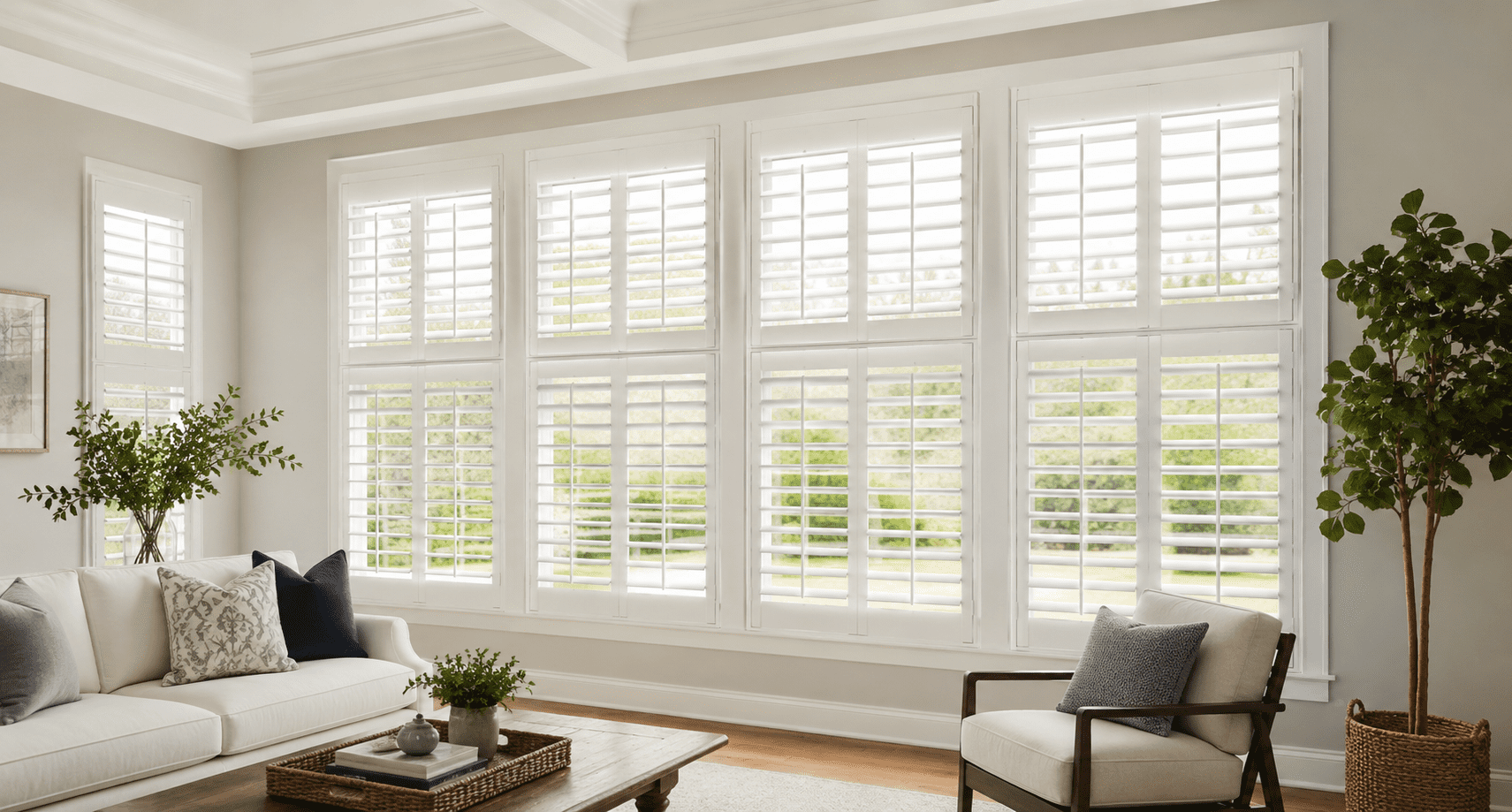 Custom Plantation Shutters for windows