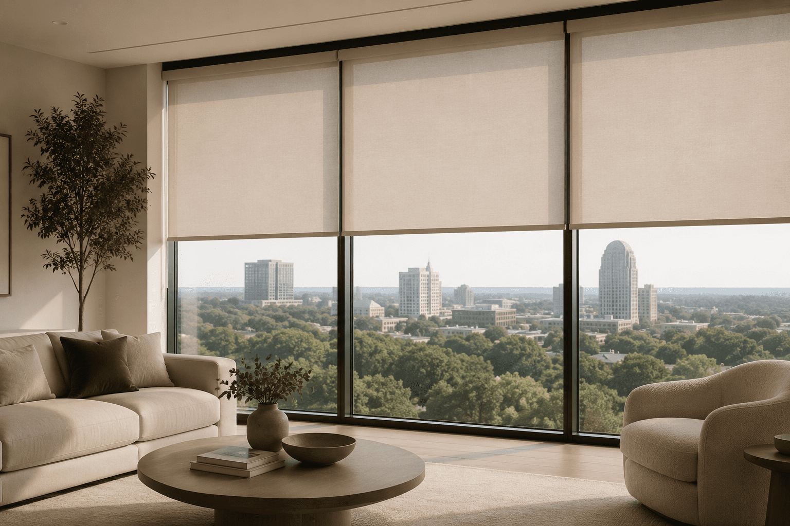 Motorized Shades in Winston-Salem