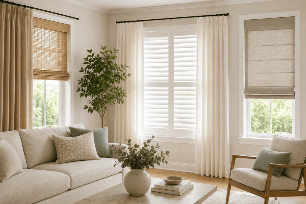 Window treatment colors