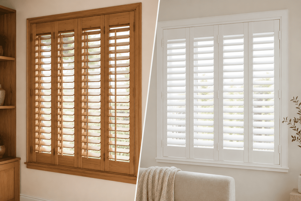 Wood vs Composite Shutters