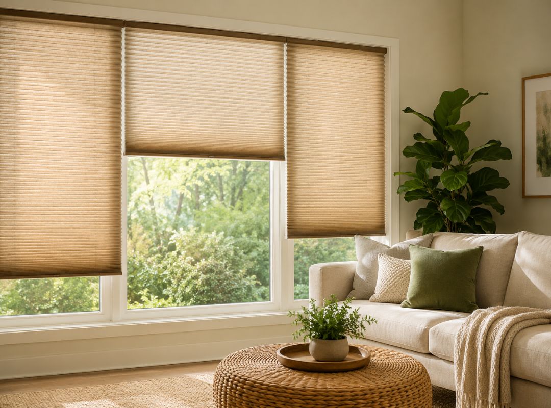 cellular shades are ideal for energy efficiency