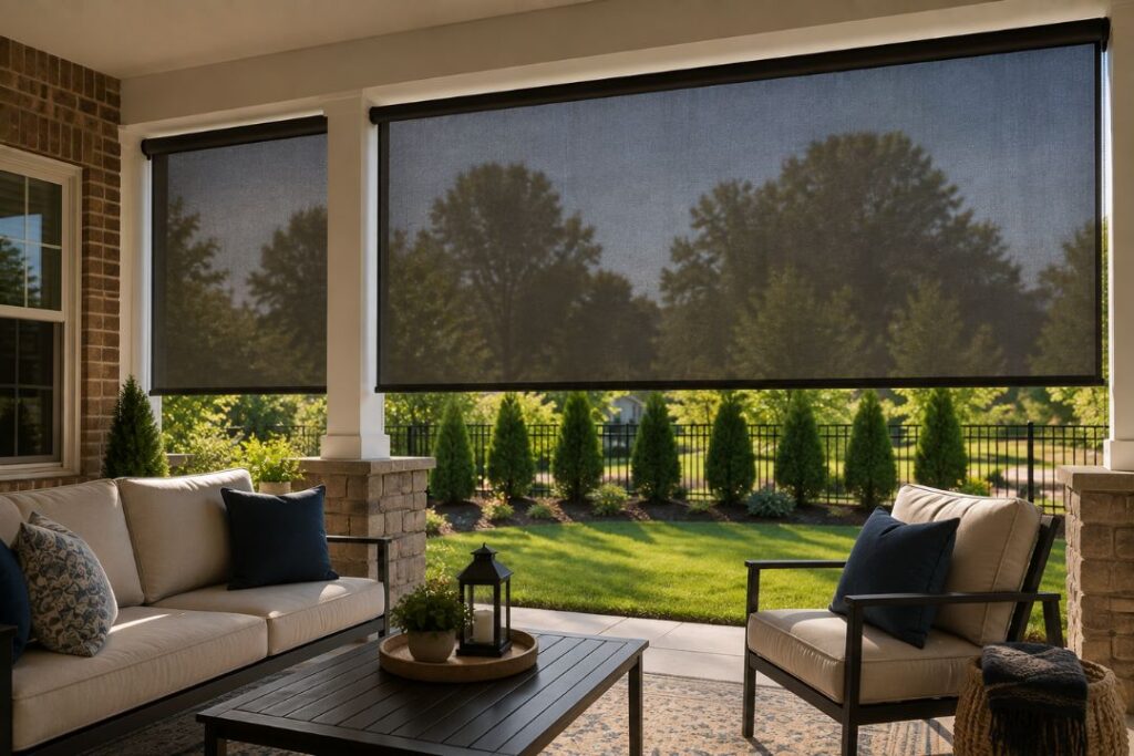 best exterior patio shades in raleigh, nc