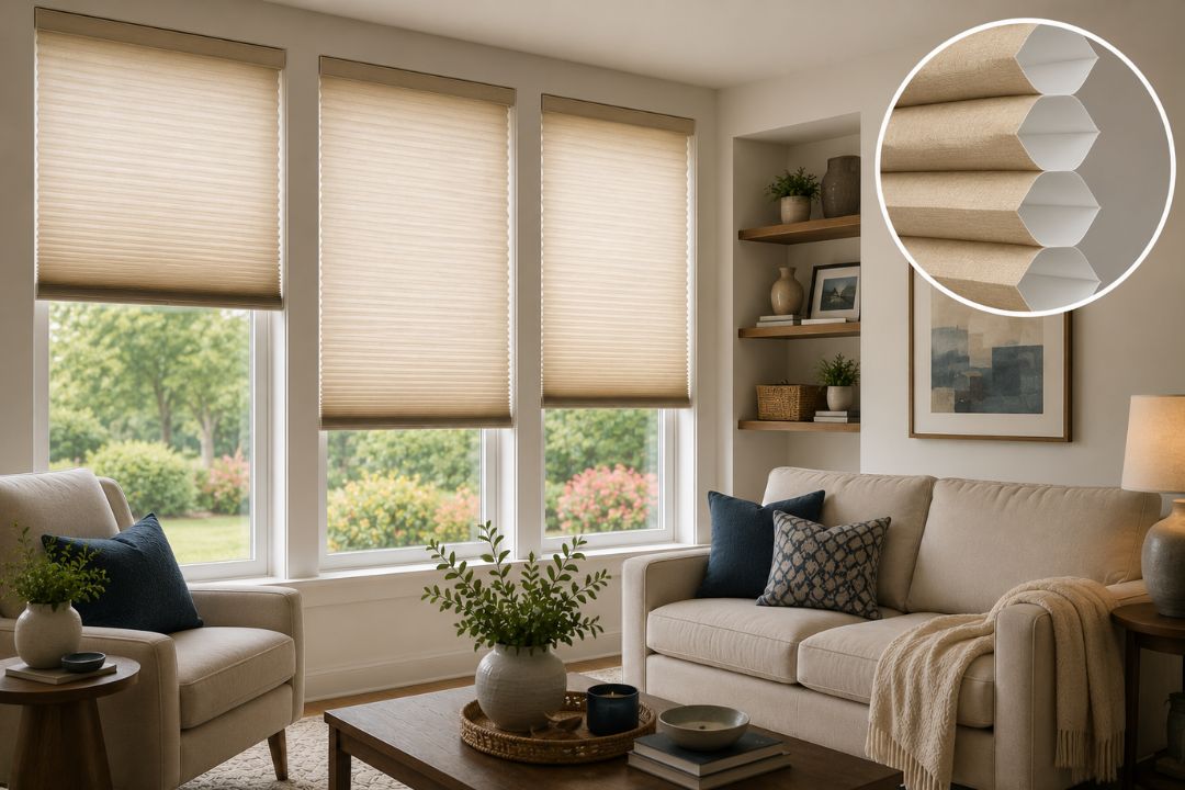 honeycomb shades in nc