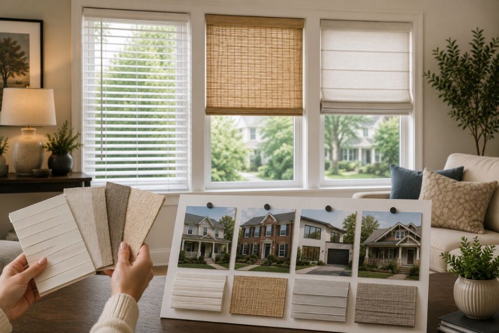 matching the right blind to your charlotte home