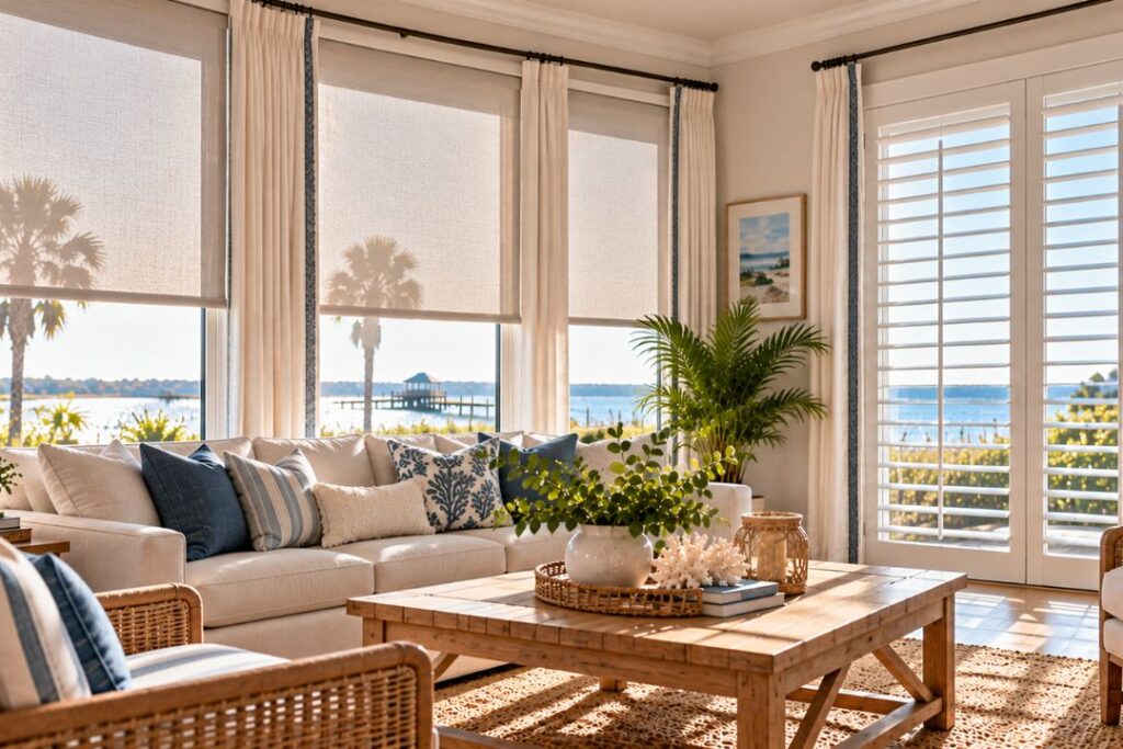 how window treatments can help protect wilmington, nc interiors from uv damage