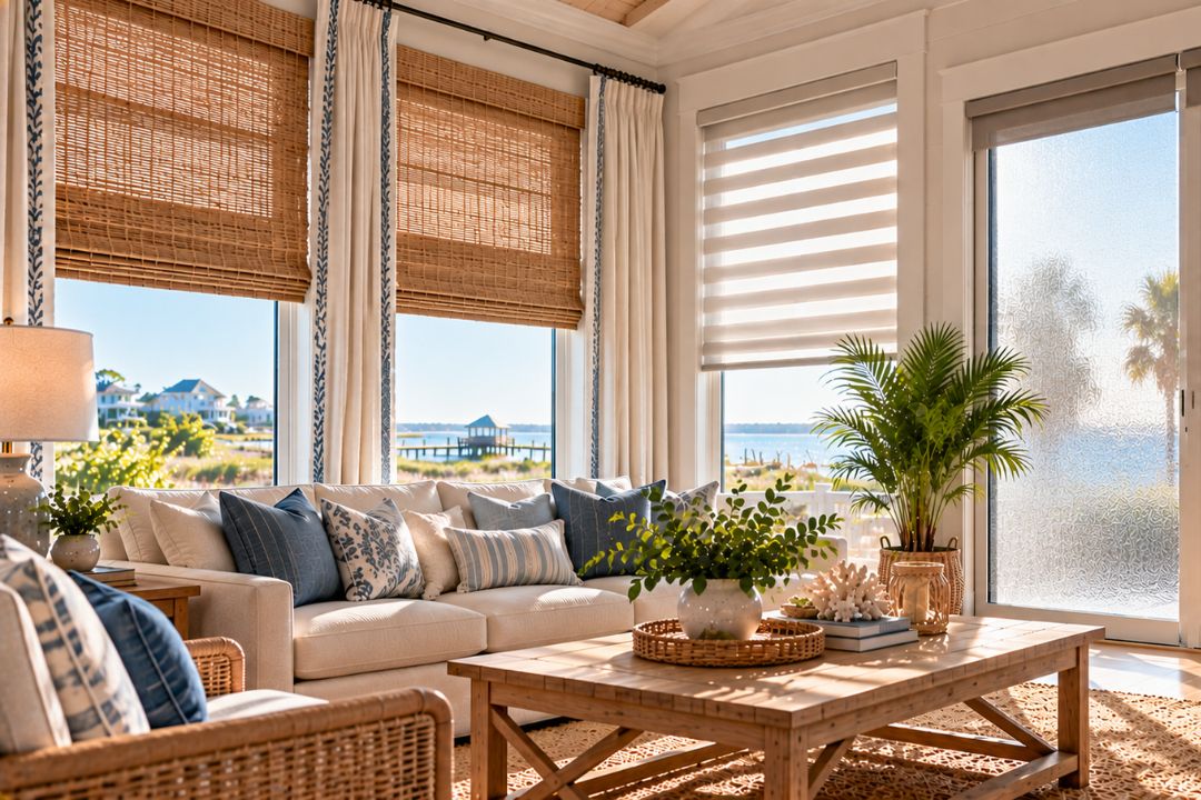 privacy window treatment ideas for wilmington, nc homes