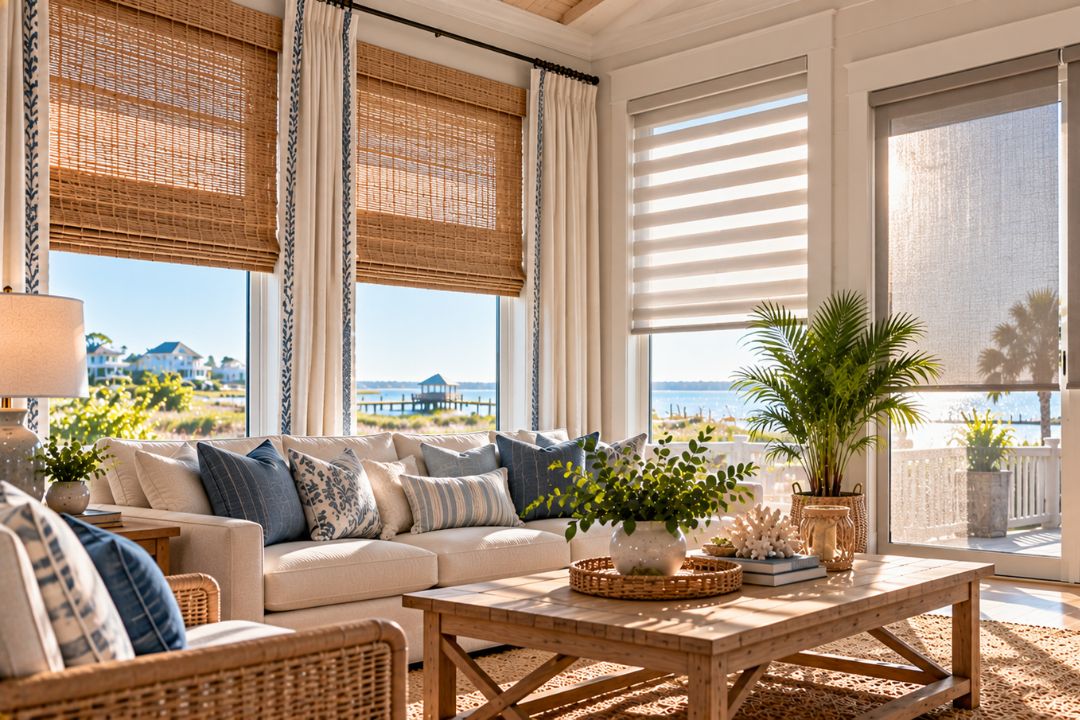 window coverings for strong sunlight in wilmington, nc