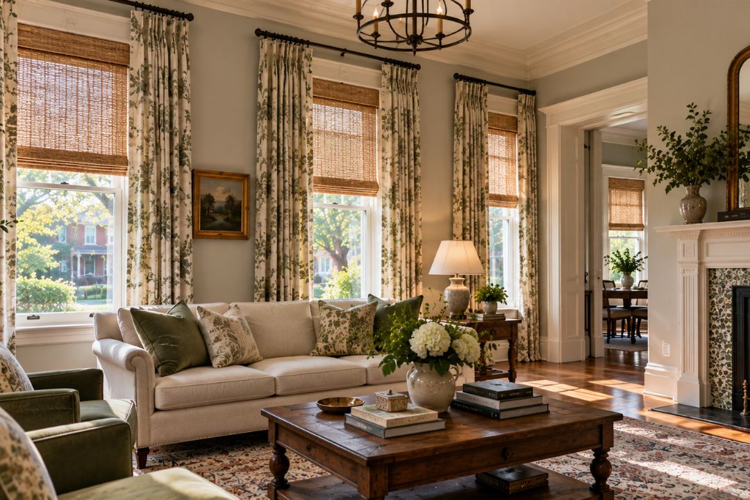 window treatment ideas for historic homes in greenville, sc